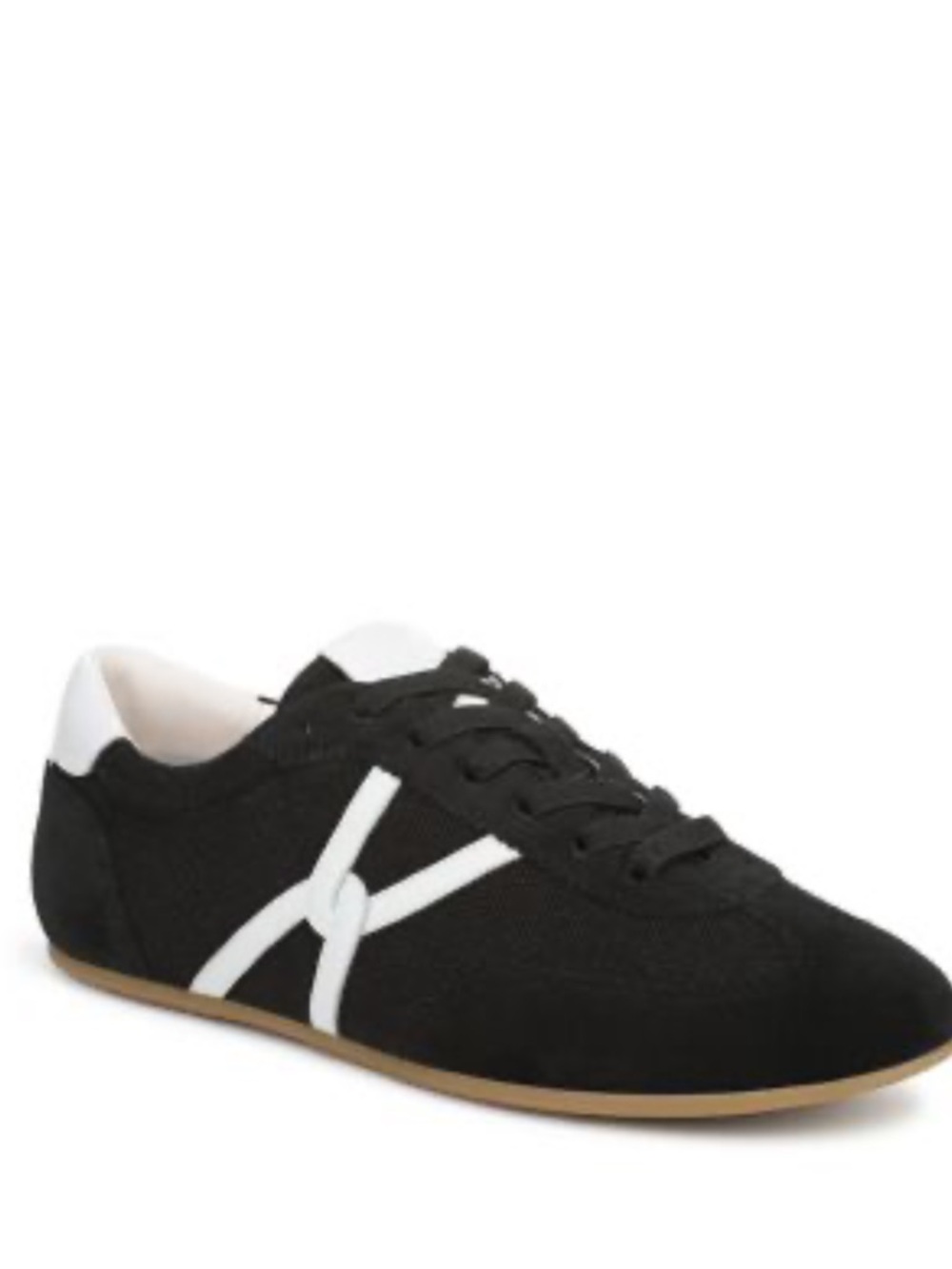 Veronica Beard Black Sneakers with White Accents